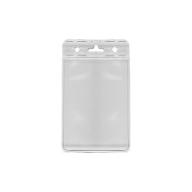Card holder vertical vinyl 81 x 60 mm