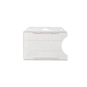 Card holder horizontal open - transparent