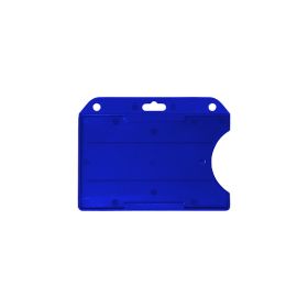 Card holder horizontal open - Blue