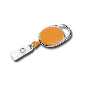 Oval yoyo with mounting bracket - orange