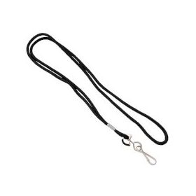 Lanyard round Swivel Hook-Simplex Black - 10 pieces