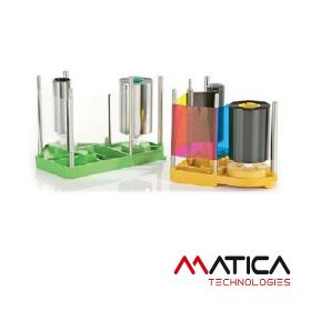MATICA EDISecure 8300/8600/XL8300 Farbband & Retransfer-Film-Set YMCK / Film 