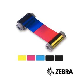 Zebra ribbon YMCKK (200 prints)