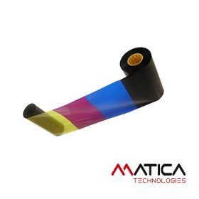 Matica ribbon 1/2 YMCKO (400 prints)