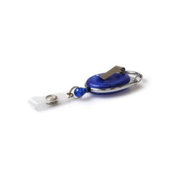 Blue Carabineer avec Recess Belt & Strap Clip - Pack 50