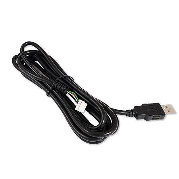 Cable USB tipo A Elatec con clip de ferrita para TWN3 Multi ISO PCB, 2,0 m