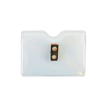 Card holder horizontal vinyl 58 x 93 mm