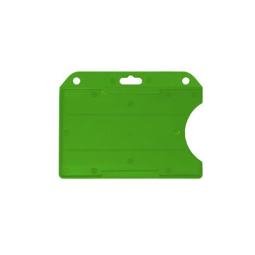 Card holder horizontal open - Green