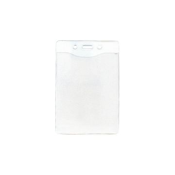 Card holder vertical vinyl 106 x 76 mm