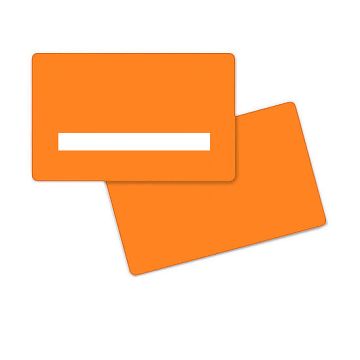 PlusCard PVC Orange Signature (100 Stück)