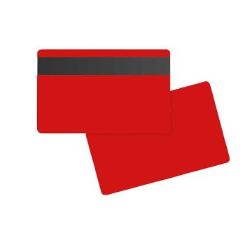 PlusCard PVC Red HiCo (100 pièces)