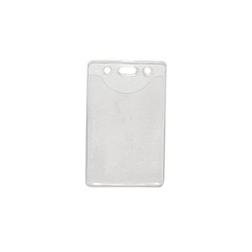 Card holder vertical vinyl 86 x 60 mm