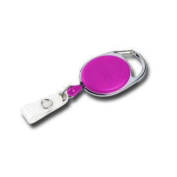 Oval yoyo with mounting bracket - magenta