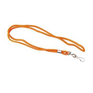 Lanyard rund Swivel-Hook Simplex Orange - 10 Stück