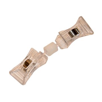 Price tag clip small double 22 x 90 x 15 mm