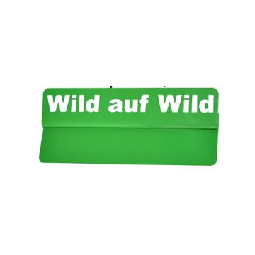 Aktionsreiter PVC 86 x 18 mm grün Wild auf Wild (10)