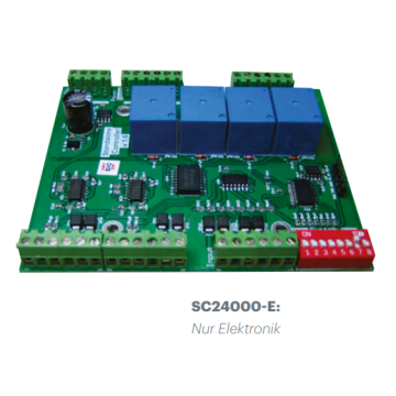 XPR SA/AP Controller für 2 Wiegand Leser - 4000 Benutzer - nur Elektronik